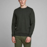 Пуловер JJEBASIC KNIT CREW NECK NOOS 12137190-Forest Night Jack&Jones XXL Зелений 12137190-FOREST NIGHT-DET