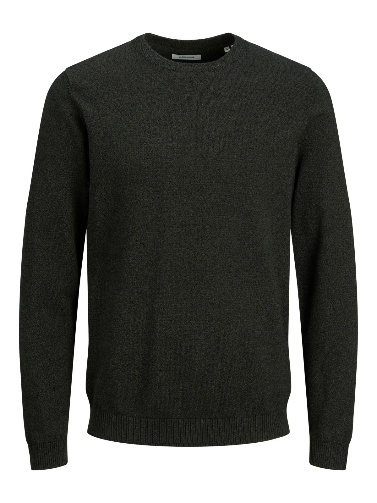 Пуловер JJEBASIC KNIT CREW NECK NOOS 12137190-Forest Night Jack&Jones XXL Зелений 12137190-Forest Night-Det