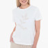 Футболка T-SHIRT WITH A PRINT 1040544-10315 Tom Tailor L Білий 1040544-10315