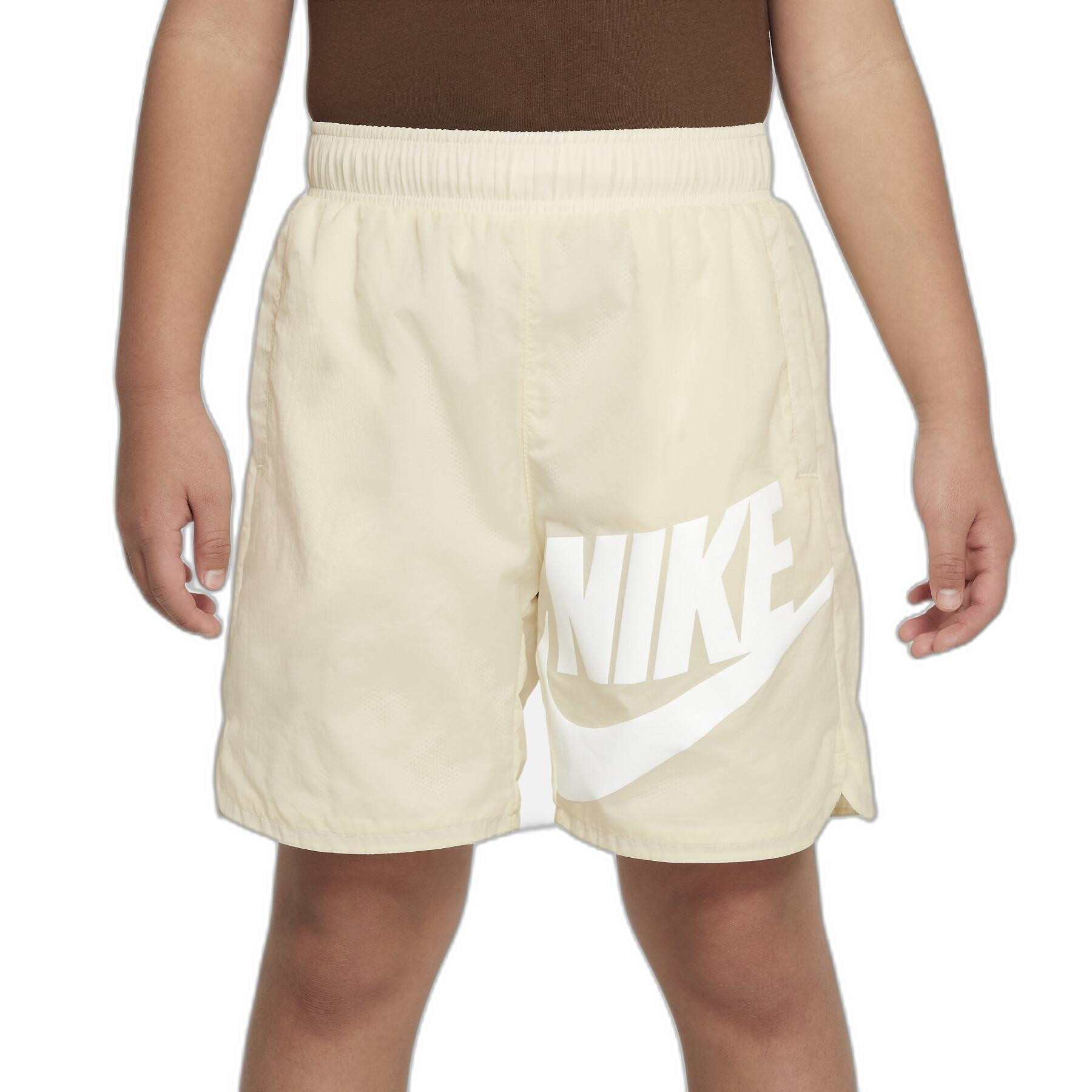 Шорти тренувальні Nike B NSW WOVEN HBR SHORT DO6582-113