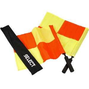 Прапорці арбітра-професіонала SELECT Lineman's flag professional (213) червон/жовтий 7490500353