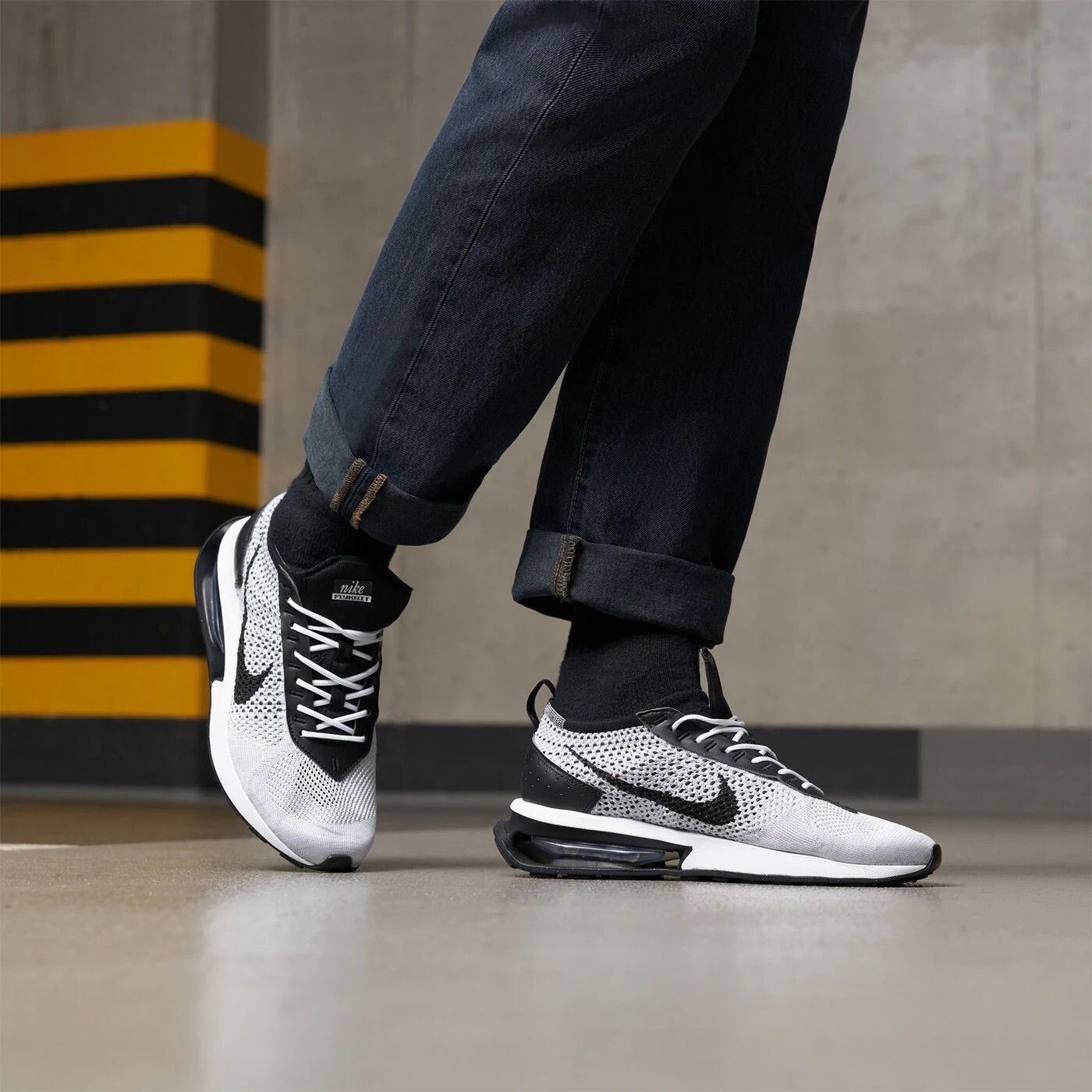Кросівки чоловічі Nike Air Max Flyknit Racer Grey DJ6106-002