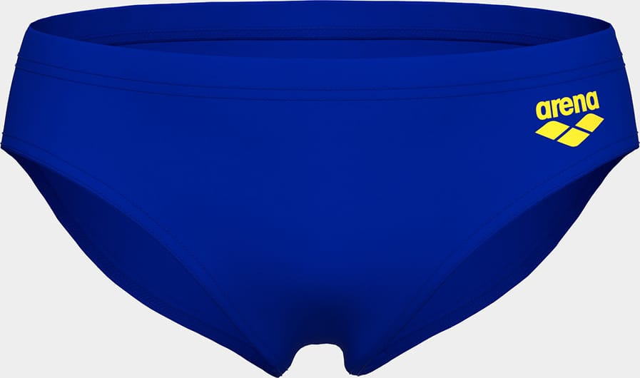 Плавки сліпи для хлопчиків Arena TALES SWIM BRIEFS синій, жовтий 140 см 009086-802
