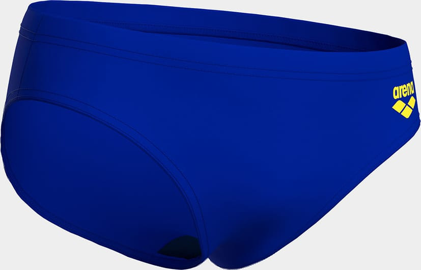 Плавки сліпи для хлопчиків Arena TALES SWIM BRIEFS синій, жовтий 140 см 009086-802