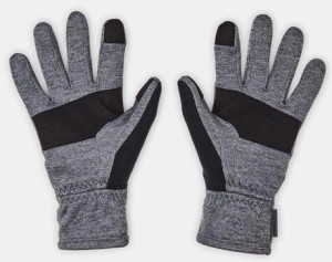 Рукавиці UA Storm Fleece Gloves сірий, чорний Чол 1365958-025