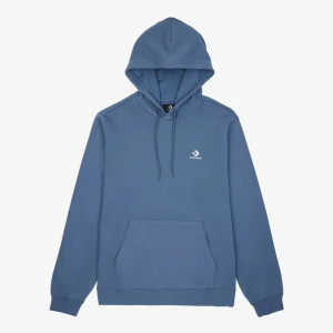 Толстовка чоловіча CONVERSE STAR CHEV EMB HOODIE FT LAKESIDE BLUE 10023874-480