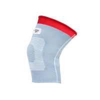 Фіксатор коліна Reebok Speedwick Knee Support білий, червоний Уні S RRSU-14323