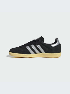 Кросівки adidas Samba OG "Core black / Metallic silver / Almost yellow" IE8128