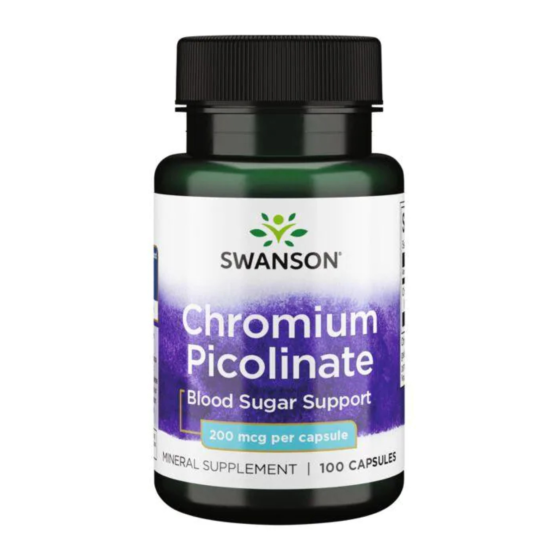 Капсули Chromium Picolinate 200mg - 100caps 100-96-0574776-20