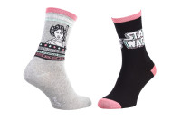 Шкарпетки Star Wars   PRINCESSE LEIA 2P сірий Діт 35 - 41 13896920-1