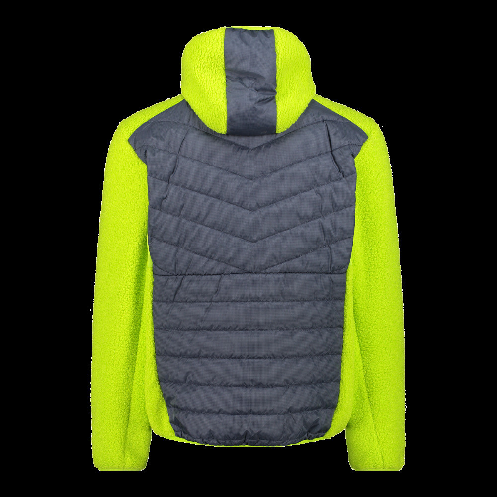 Куртка спорт. CMP JACKET HYBRID FIX HOOD GRID PO 34P1817-U911