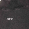 Кофта OFF-WHITE Oversize Sweatshirt In Black OMBA070F23FLE0091077
