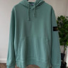 Худі Stone Island Garment Dyed Popover Hoodie 'Light Green' 801564151 V0052