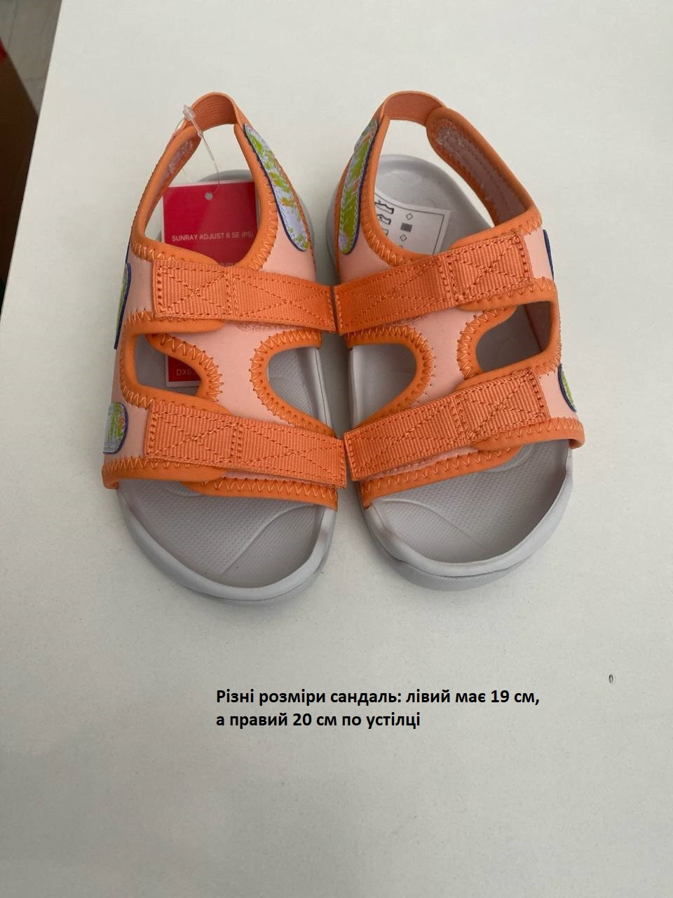 Сандалі Nike SUNRAY ADJUST 6 SE (PS) (Клас А) DX6385-800-R