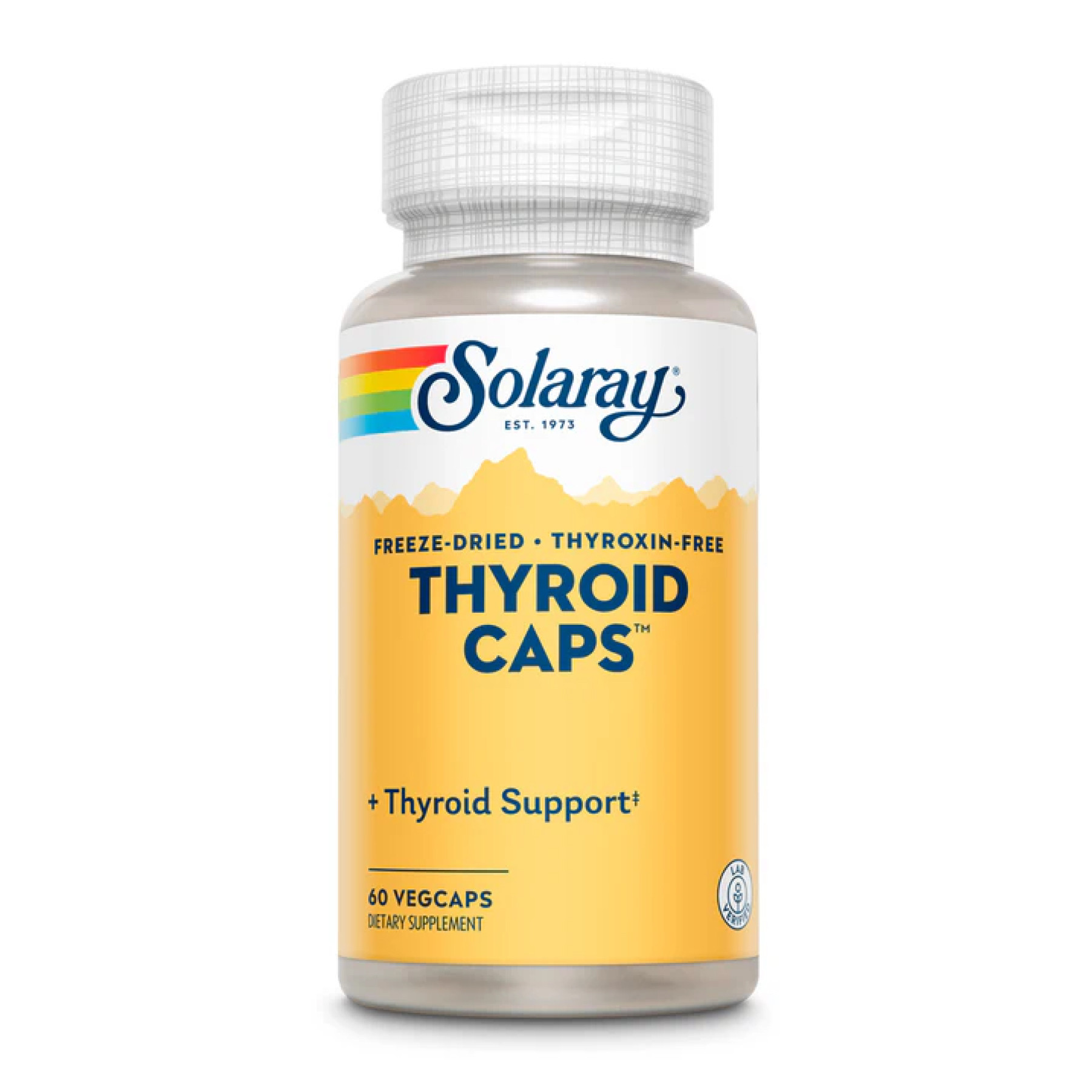Капсули Solaray Thyroid Caps - 60 vcaps 2023-10-2397