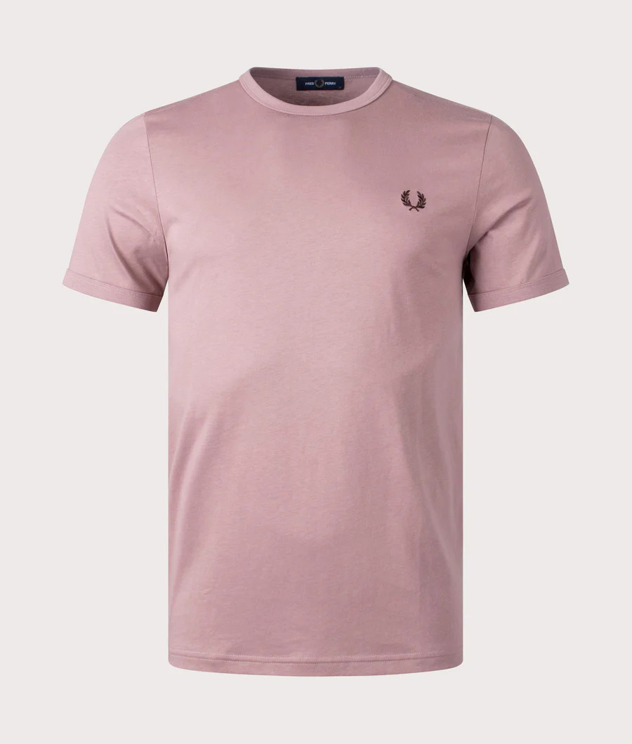 Футболка Fred Perry T-Shirt dark pink M3519 S52