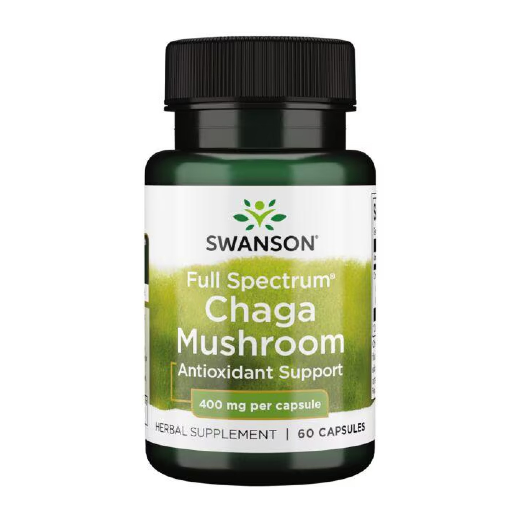 Капсули Swanson Full Spectrum Chaga Mushroom 400 mg - 60 caps 100-57-8938105-20