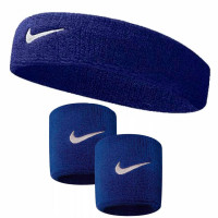 Набір Nike пов`язка + напульсники (блакитний) NNN07-NNN04-402 NNN07-NNN04-402