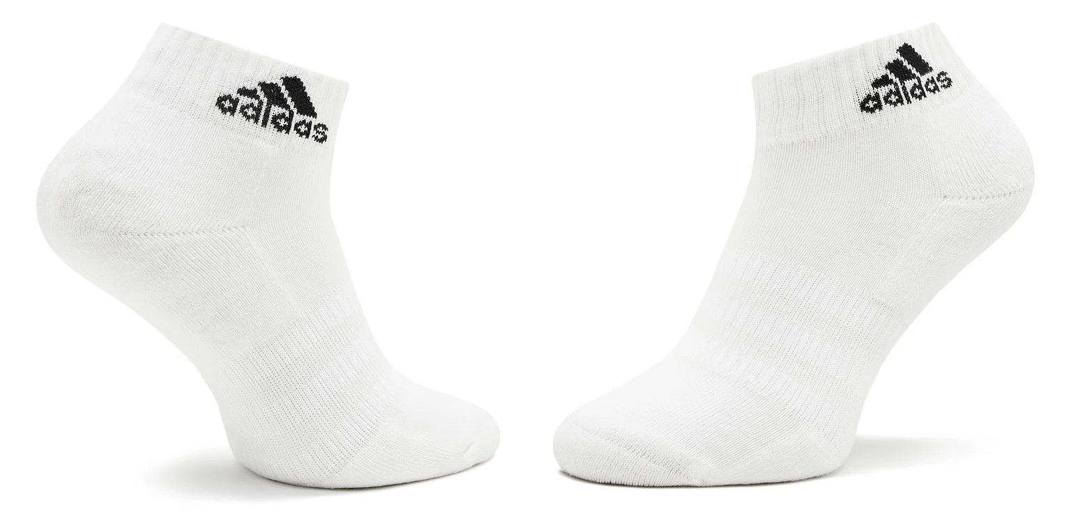 Шкарпетки Adidas C SPW ANK 6P білий, чорний Уні L (43-45) HT3442