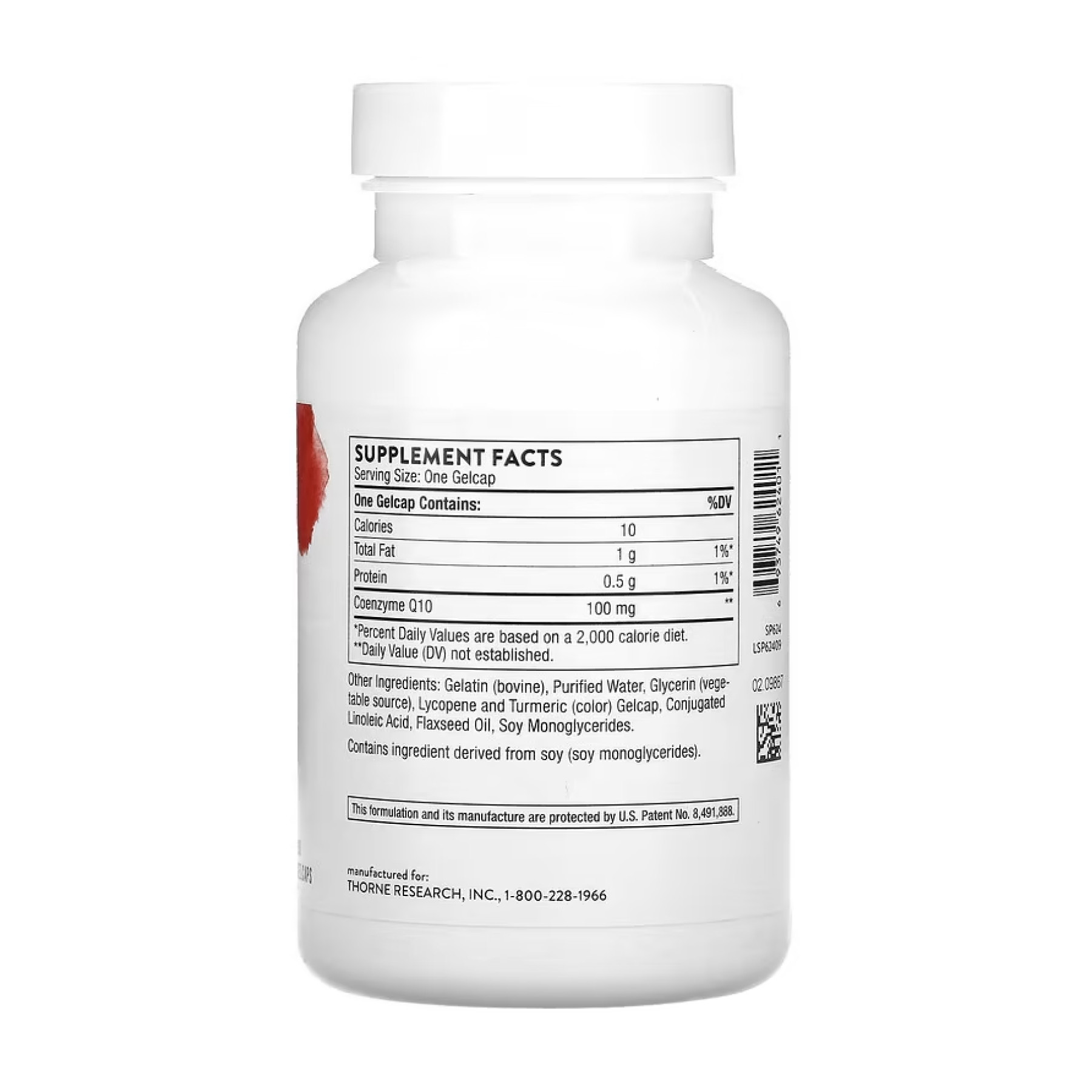 Капсули Thorne COQ10 - 60 caps 2023-10-4692