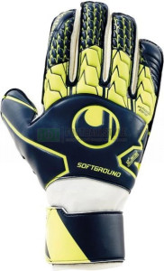 Рукавиці воротарські Uhlsport SOFT RF синьо-жовто-білі 1011104 01 1011104-01
