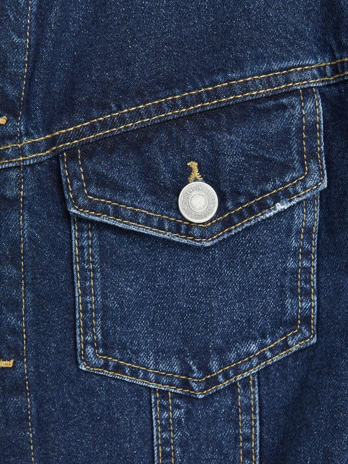 Куртка джинсова JJIALVIN JJJACKET AKM 250 12183593-Blue Denim Jack&Jones L Синій 12183593-Blue Denim