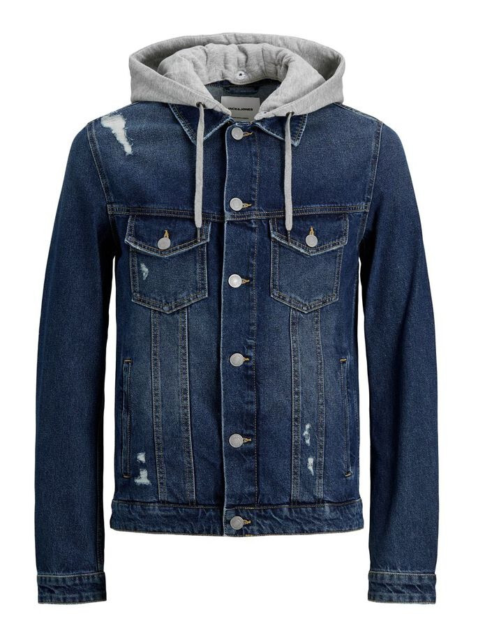 Куртка джинсова JJIALVIN JJJACKET AKM 250 12183593-Blue Denim Jack&Jones L Синій 12183593-Blue Denim