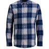 Сорочка JJEJASON CHECK SHIRT L/S 12200694-Navy Blazer-Fit:SLIM FIT Jack&Jones L Синій 12200694-NAVY BLAZER-FIT: