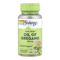 Софт гелеві капсули Solaray Oil of Oregano 150mg  - 60 softgels 2023-10-6759
