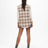 Жилетка ONLLIPPA CHECKED VEST WVN 15233905 Cloud Dancer ONLY L Бежевий 15233905CLOUDDANCER