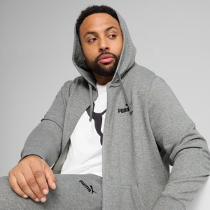 Худі ESS Full-Zip Hoodie 68258803 Puma L Сірий 68258803
