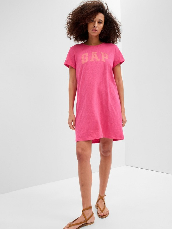 Сукня V-SS ME GAP LOGO DRESS 554693-00 GAP S Розовий 554693-00