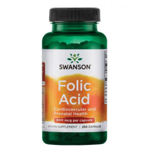 Капсули Folic Acid 800 mcg - 250 Caps 100-96-8367521-20
