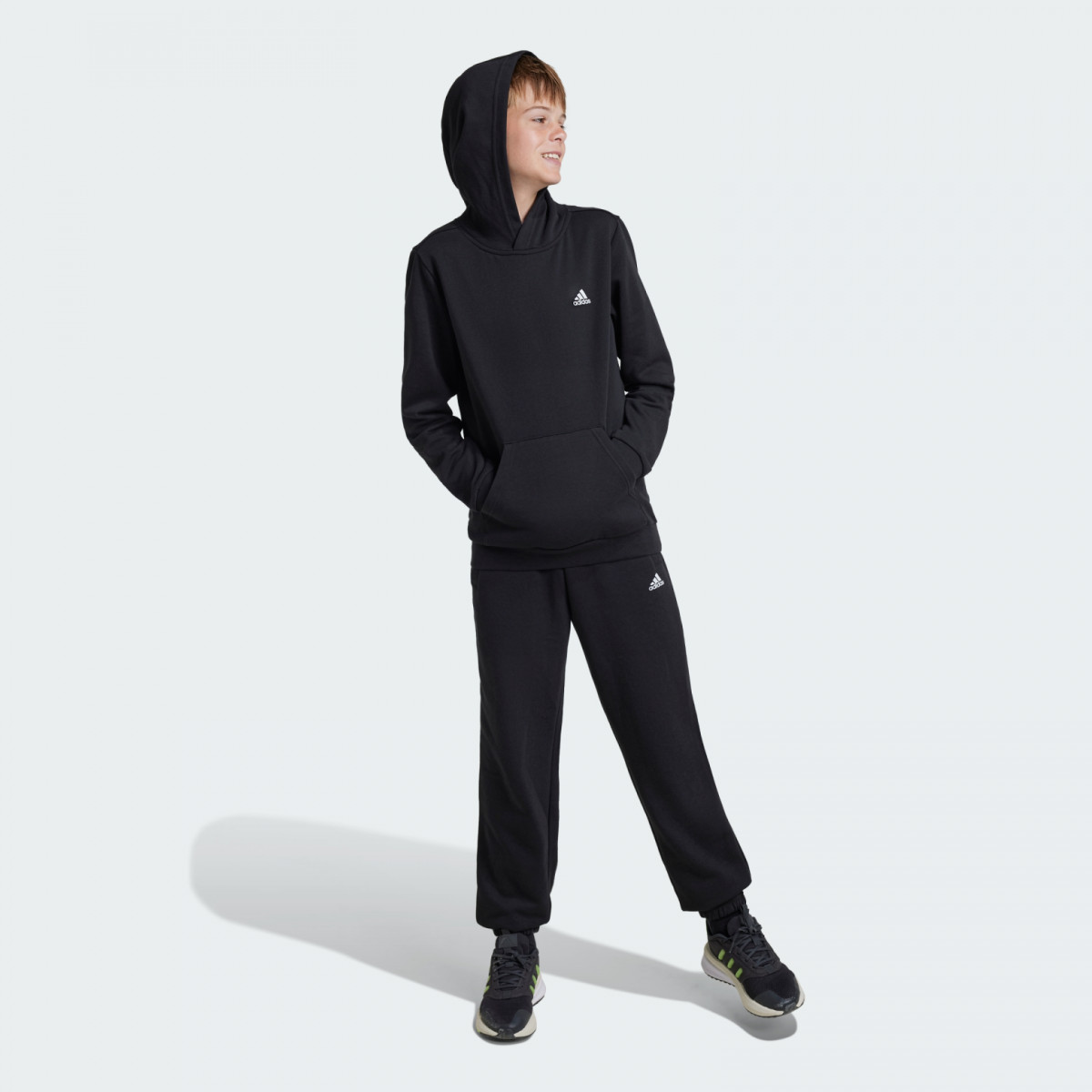 Штани дитячі J SL FC FL PT IV7311 Adidas 128 Чорний IV7311