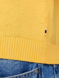 Пуловер JJEBASIC KNIT CREW NECK NOOS 12137190-Golden Orange Jack&Jones S Жовтий 12137190-GOLDEN ORANGE