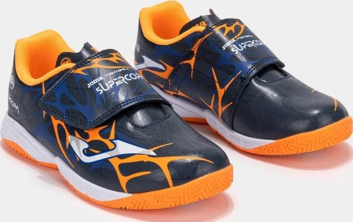 Футзалки дитячі Joma SUPER COPA темно-синій, помаранчевий 33 (SCJW2503INV) SCJW2503INV