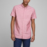 Сорочка JJESUMMER SHIRT SlimFIT 12163857 Rio Red Jack&Jones M Розовий 12163857RIORED