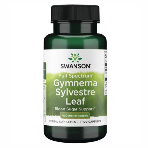 Капсули Full Spectrum Gymnema Sylvestre Leaf 400 mg - 100caps 2022-10-0210