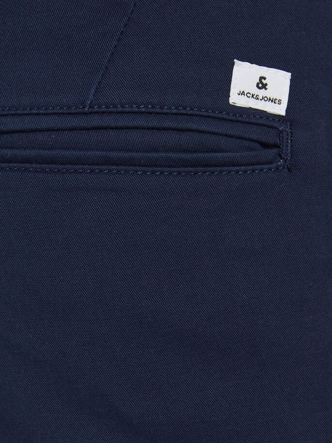 Штани JPSTMARCO JJDAVE AKM NAVY BLAZER NOOS 12174309-Navy Blazer Jack&Jones 30/34 Темно-синій 12174309-NAVY BLAZER