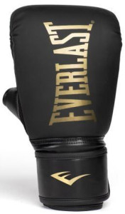 Рукавиці боксерські Everlast CARDIO ELITE BAG GLOVES чорний, золотий Уні S/M P00003319