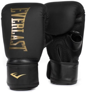Рукавиці боксерські Everlast CARDIO ELITE BAG GLOVES чорний, золотий Уні S/M P00003319