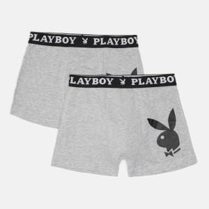Труси-боксери Набір з 2 Playboy ANNYA PLAYBOY BOXERSHORT сірий Чол L ANNYA-29