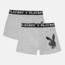 Труси-боксери Набір з 2 Playboy ANNYA PLAYBOY BOXERSHORT сірий Чол L ANNYA-29