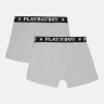 Труси-боксери Набір з 2 Playboy ANNYA PLAYBOY BOXERSHORT сірий Чол L ANNYA-29