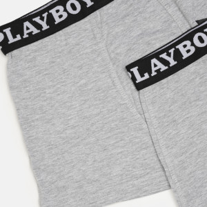 Труси-боксери Набір з 2 Playboy ANNYA PLAYBOY BOXERSHORT сірий Чол L ANNYA-29