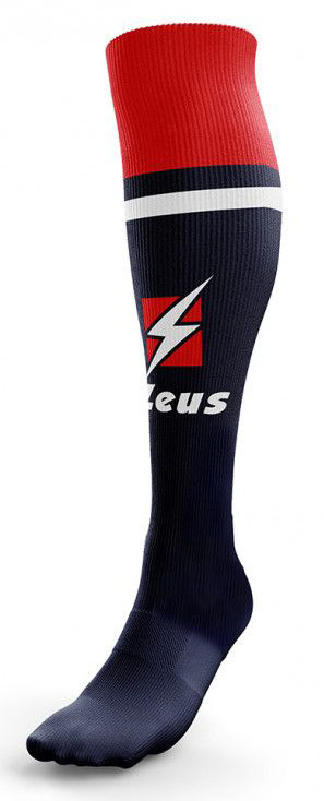 Гетри Zeus CALZA UNITED синій, червоний Чол 40-46 Z00073