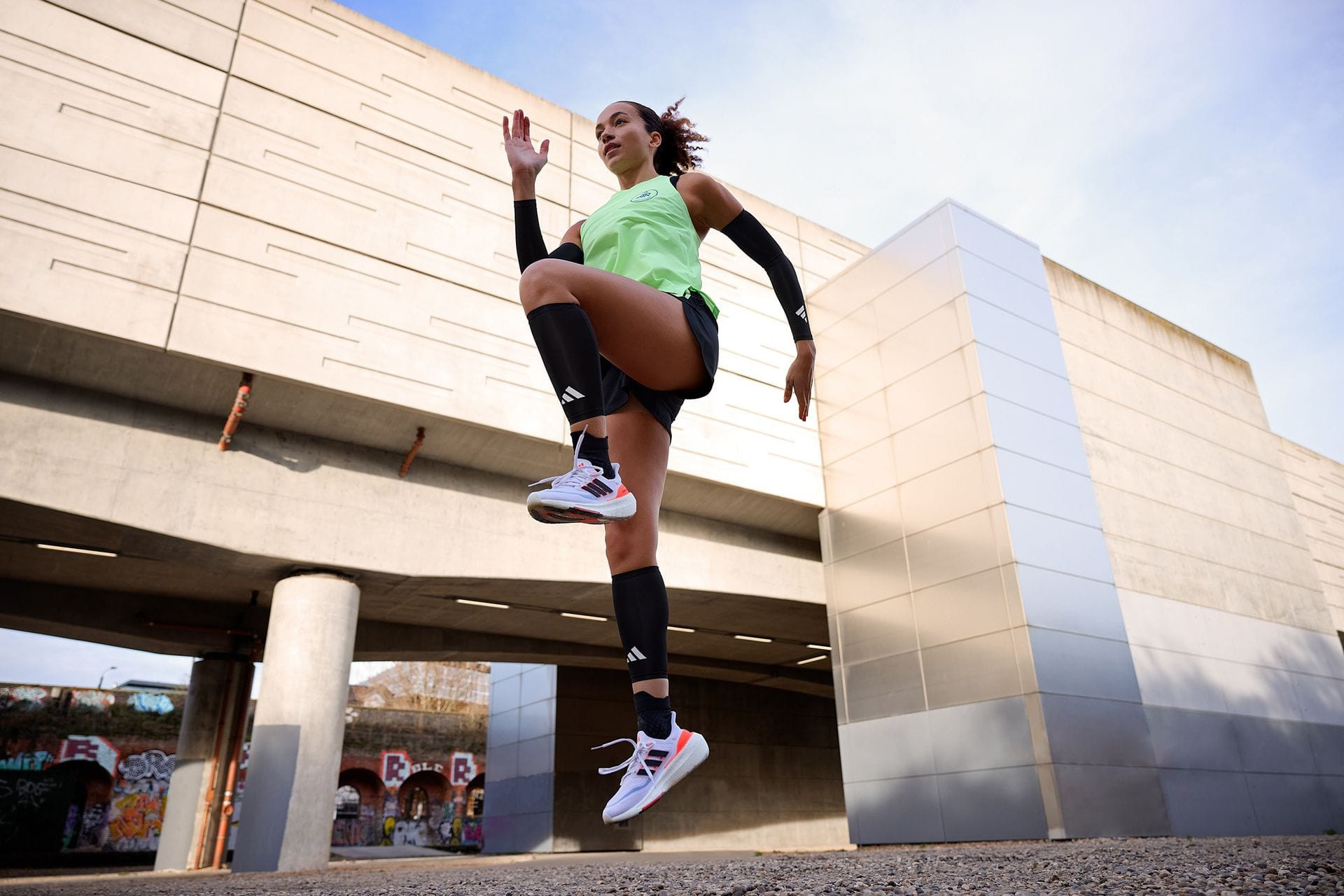 Гетри Adidas Climacool Compression Calf Sleeve чорний Уні L/XL ADSL-13014BK