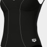 Купальник закритий для жінок Arena CLIP BACK SWIMSUIT SOLID B чорний, білий Жін 40 010651-510