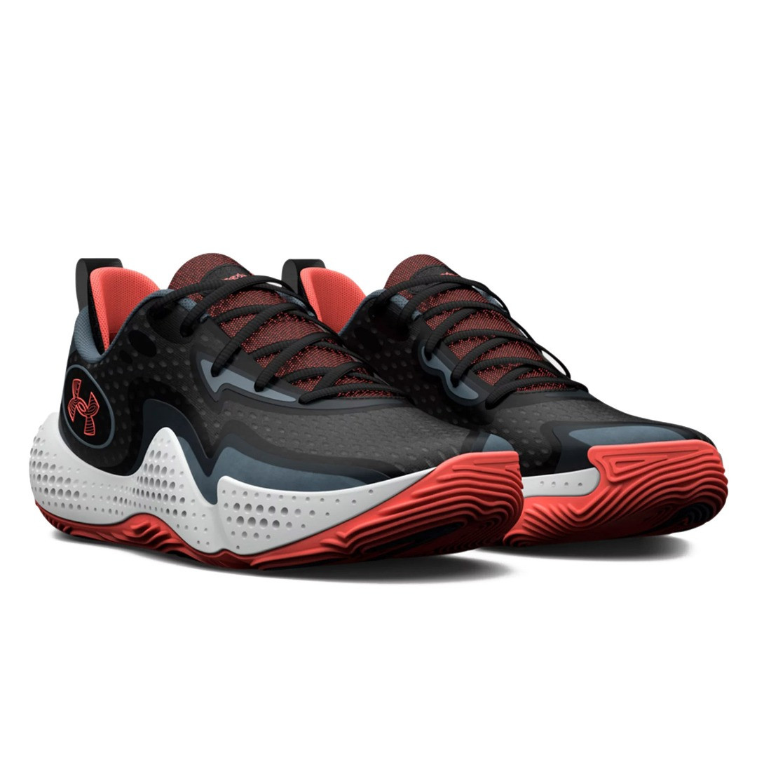 Кросівки Under Armour UA Spawn 5 Black/Orange 3026285-001