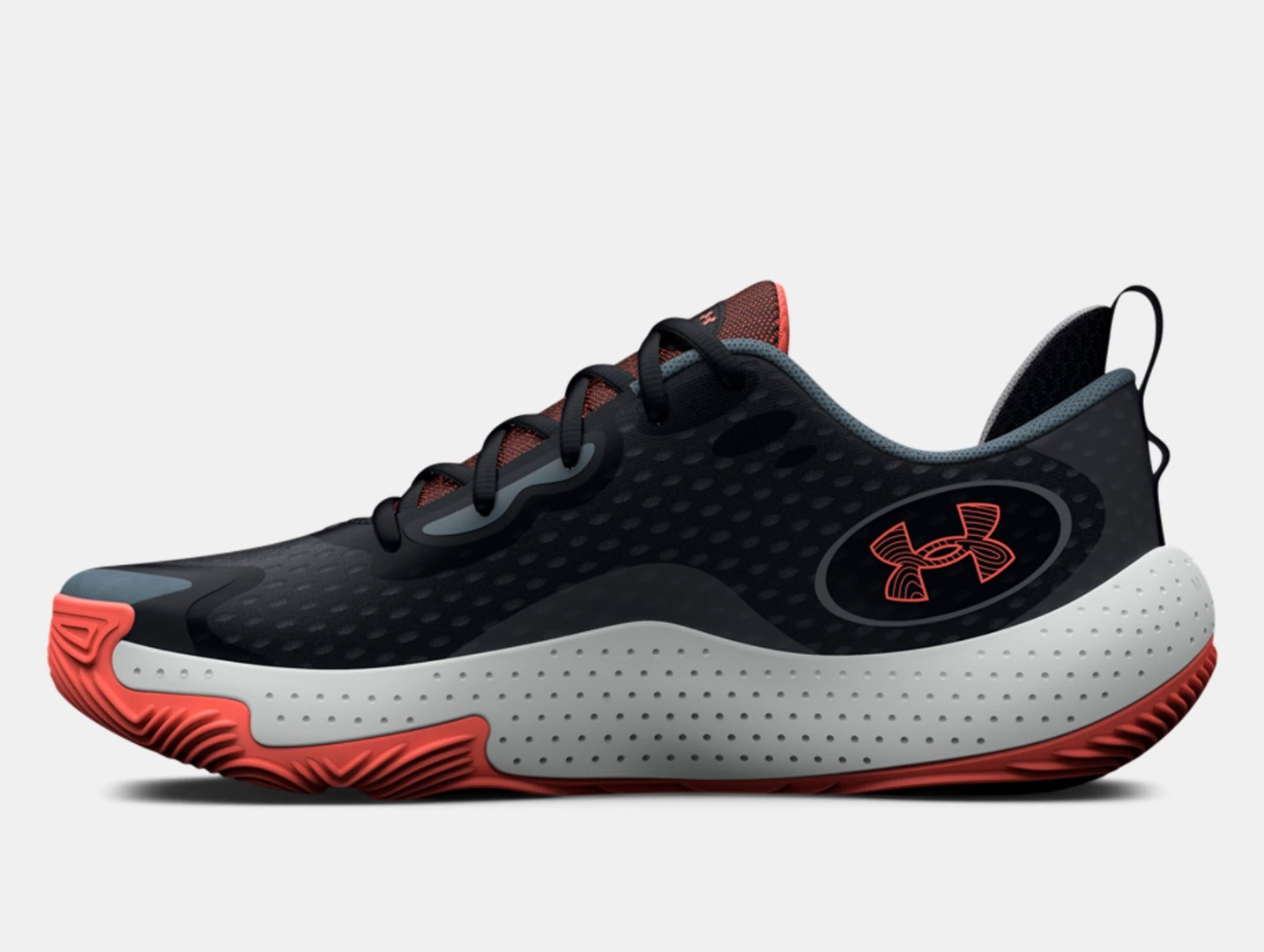 Кросівки Under Armour UA Spawn 5 Black/Orange 3026285-001